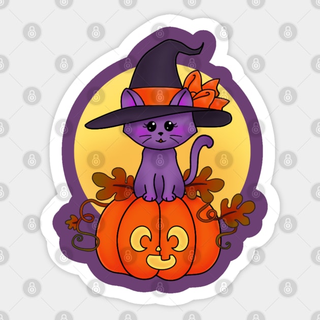 Halloween Friends Sticker by Redheadkls